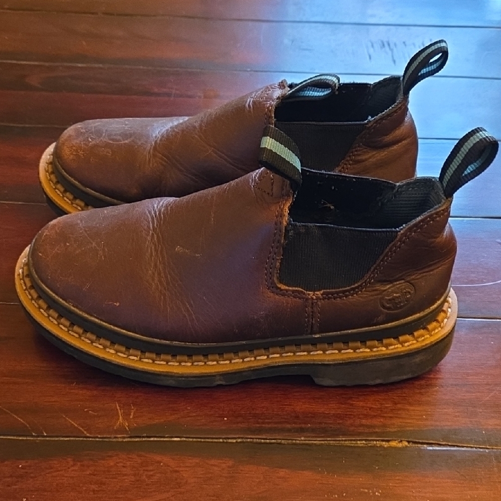 Georgia Romeo Boots Brown Leather - Picture 4 of 4